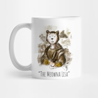 Renaissance Meowna Lisa Mug